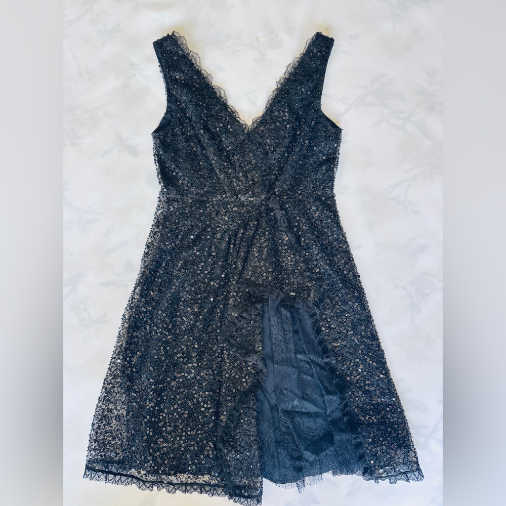 NEW Elegant Black Sequin Gown